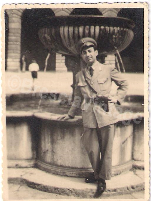 Papà in servizio negli anni 50