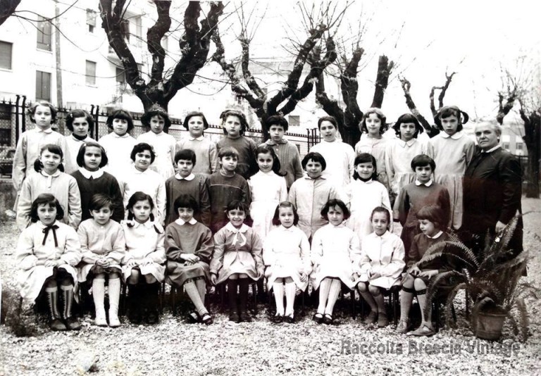 Classe terza elementare scuola Alessandro Volta 1967
