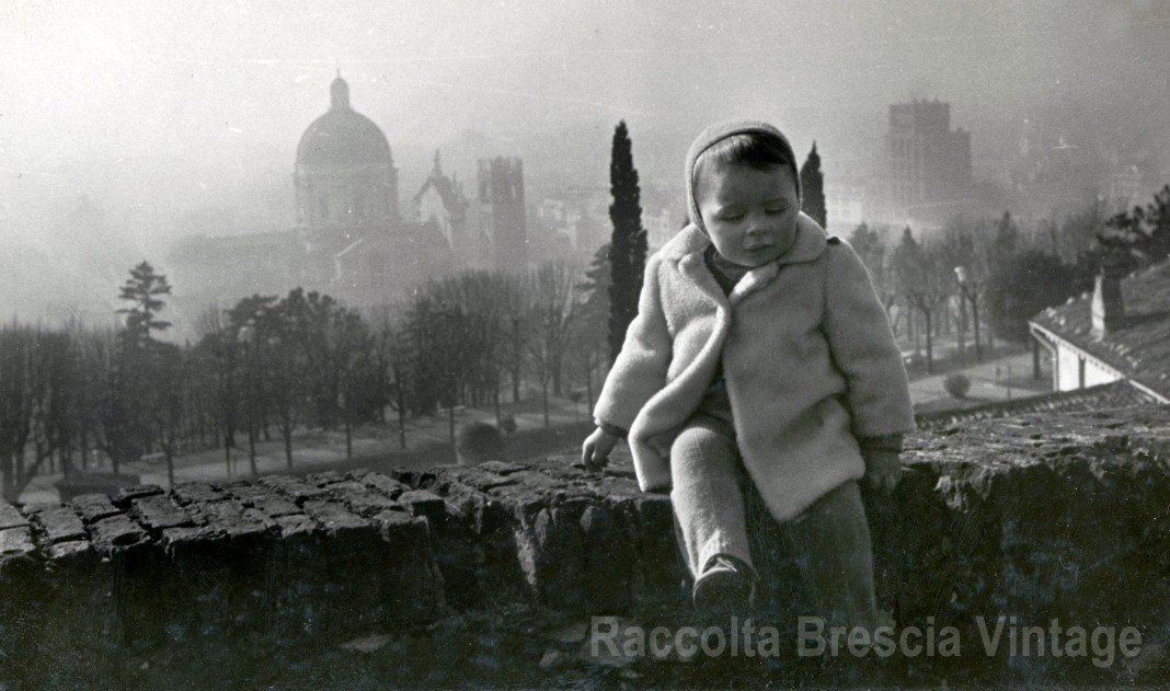 Io nel Settembre del 1954 in Castello di Brescia