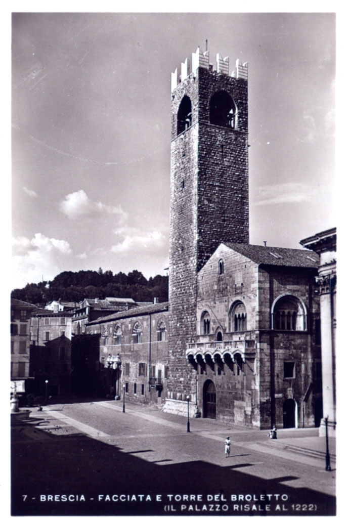 Torre del Broletto - Brescia 1935