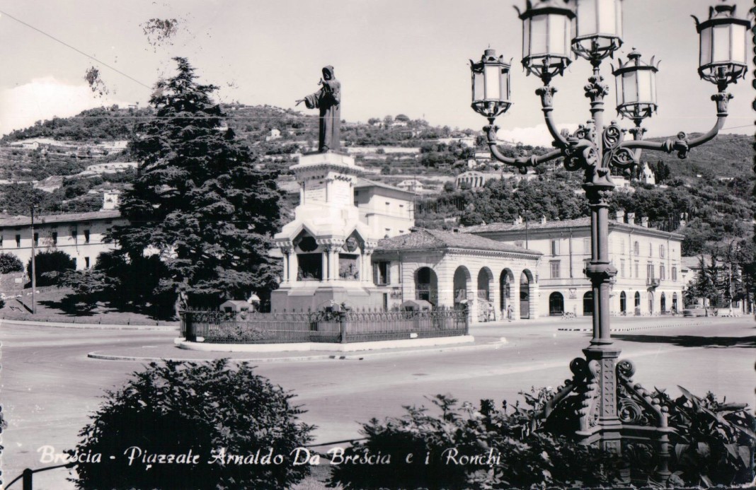Piazzale Arnaldo da Brescia ed i Ronchi - 1957