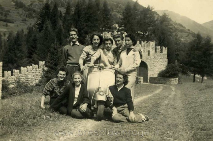 Estate 1952 - Il castello a Pontedilegno