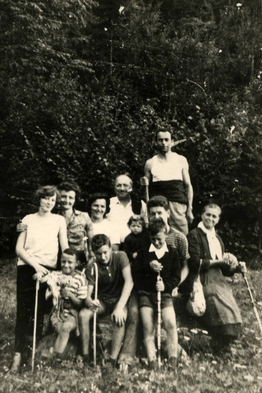 Famiglia Betteni e Risini anni 60