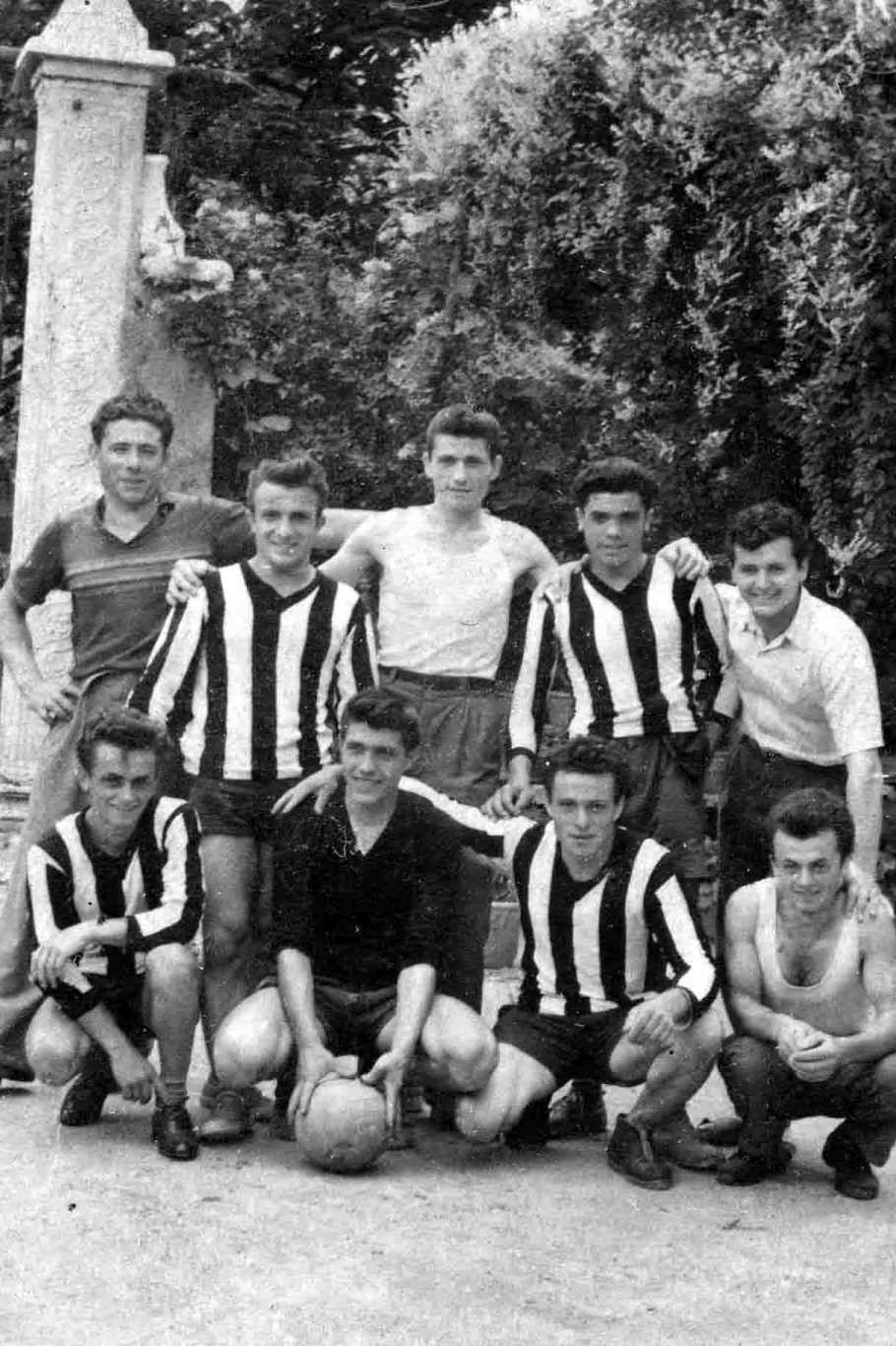 Calciatori di Collebeato anni 50